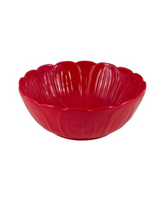 Bol mare 25 cm, nufar rosu - BORDALLO PINHEIRO